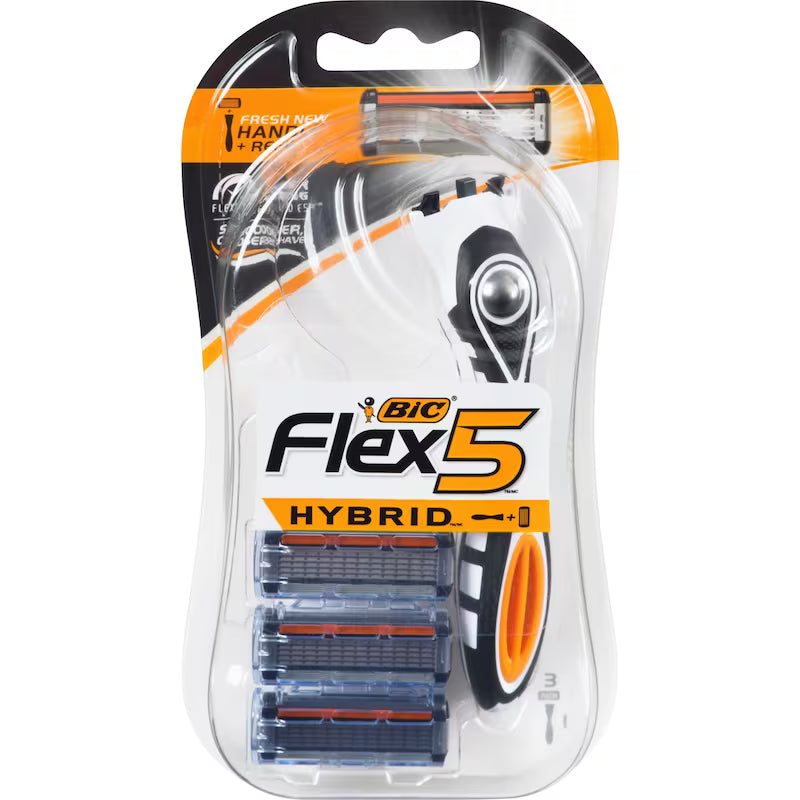 BIC HYBRID FLEX5 PK 3