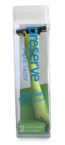 Preserve by Recycline   Razor Triple-Blade Shelf Display 12 x 1set