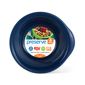 Preserve by Recycline   Everyday Bowl - Midnight Blue 16oz 4un