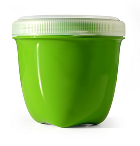 Preserve by Recycline   Mini Round Food Storage-Apple Green 235ml