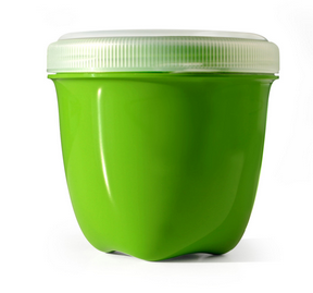 Preserve by Recycline Mini Round Food Storage-Apple Grn 4ct