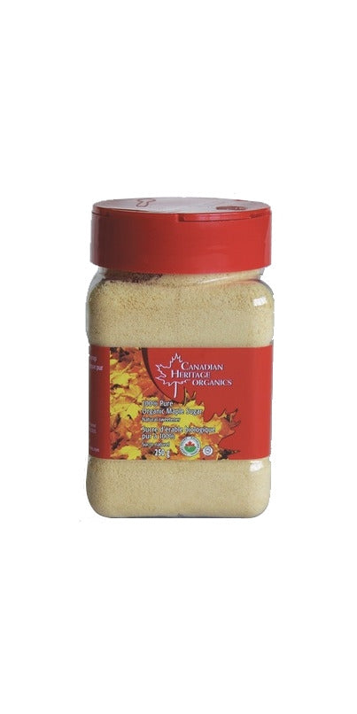 CANADIAN HERITAGE ORGANICS Org Maple Sugar 250g