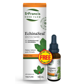 St. Francis Herb Farm EchinaSeal 100ml + Oregano 15ml