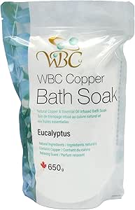 WORLDS BEST WBC BATH SOAK, EUCALYPTUS, 650g