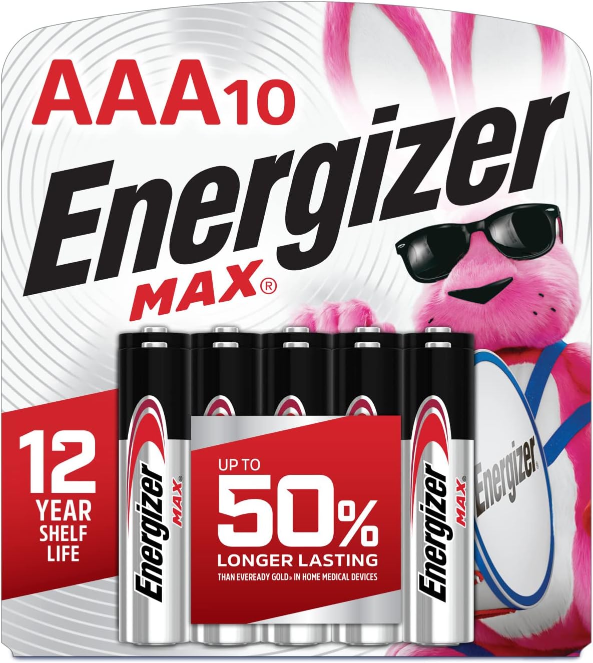ENERGIZER MAX BATTERIES AAA 10