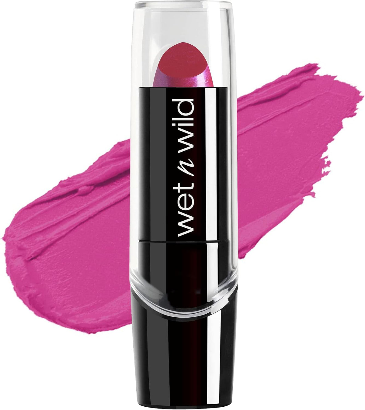 WET N WILD SILK FINISH L/STK FUCHSIA W BLUE PEARL pack of 3