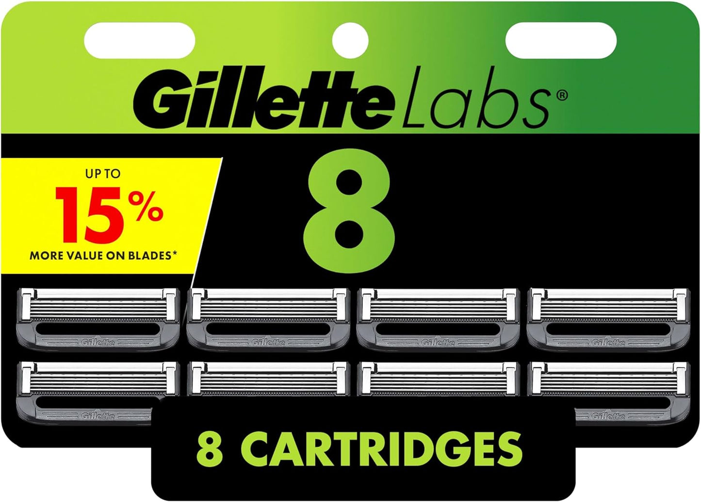 GILLETTE LABS CARTRIDGES 8