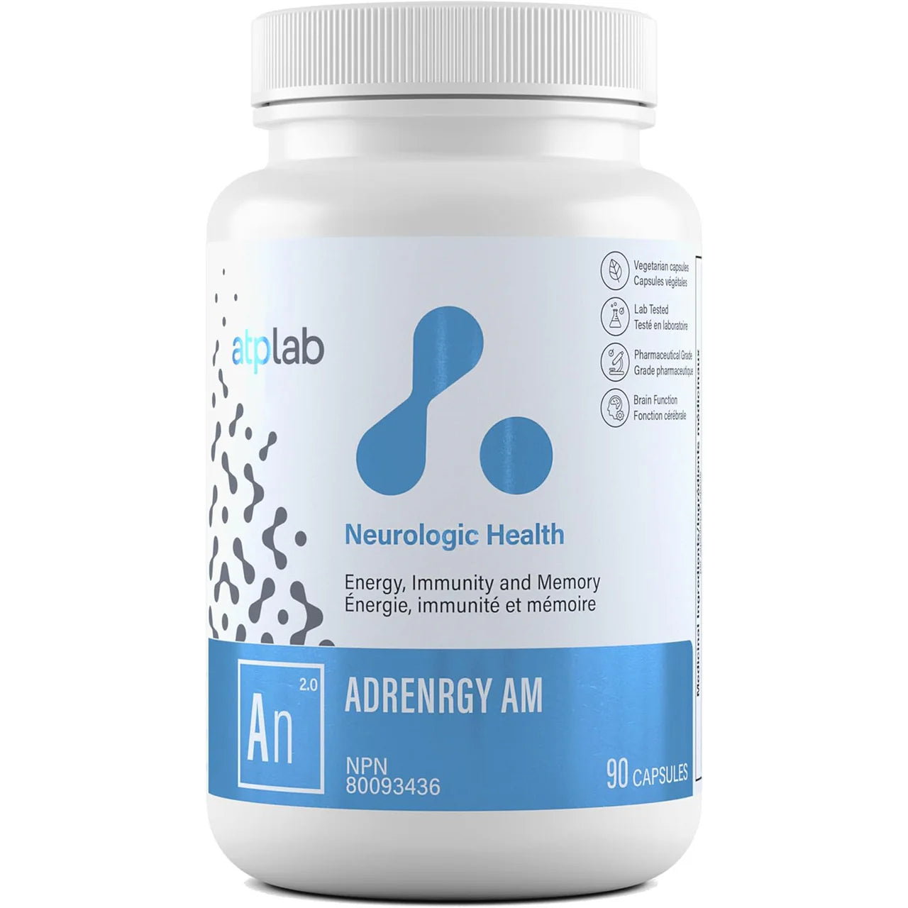 ATP Adrenrgy AM 90 caps