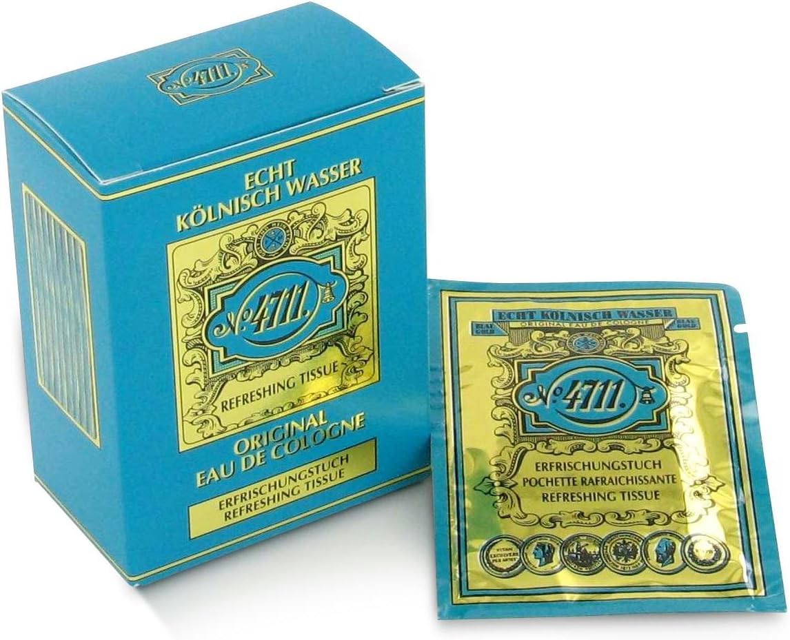 4711 Lemon Scented Tissues (Unisex)-10 per pk By 4711