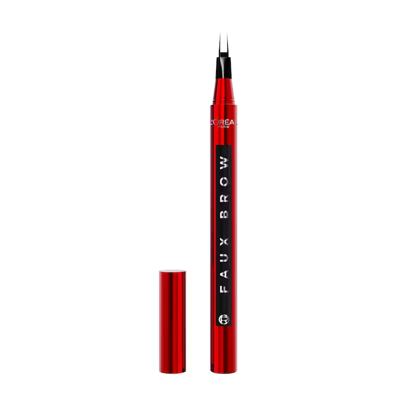 L'OREAL INFALLIABLE EYEBROW PEN SOFT BLACK pack of 2