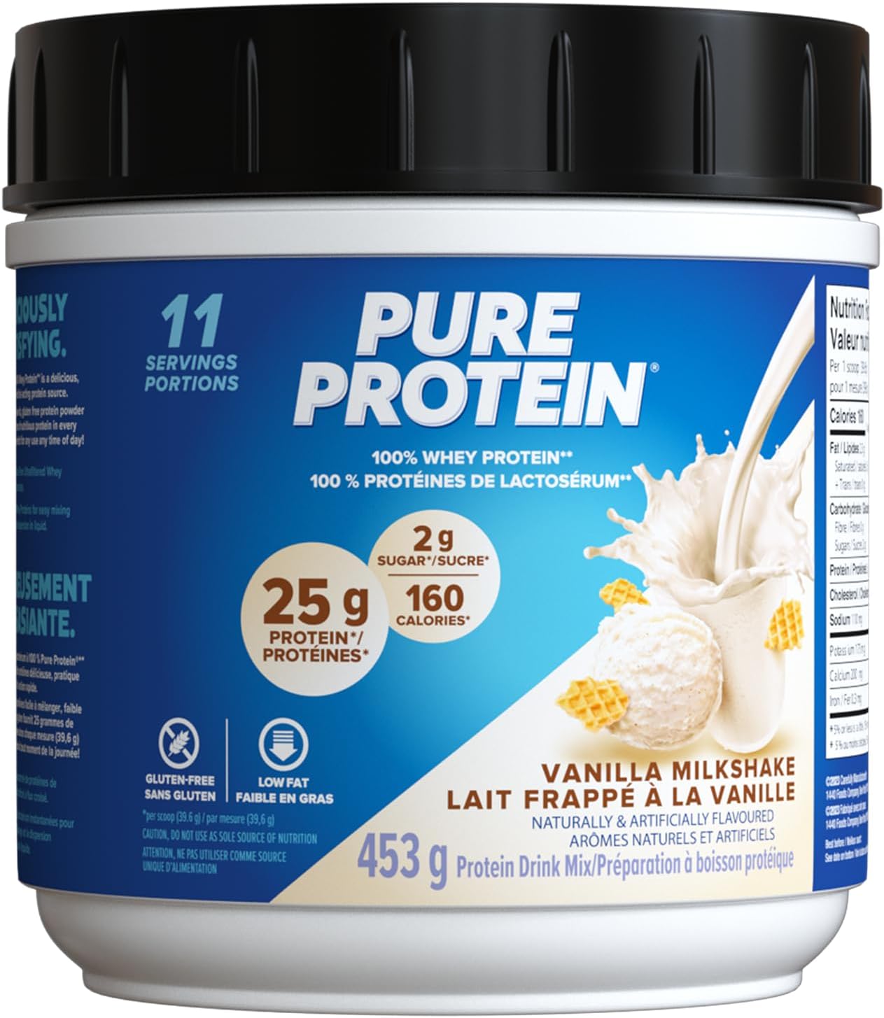 PURE PROTEIN VANILLA PD 1LB POWDER