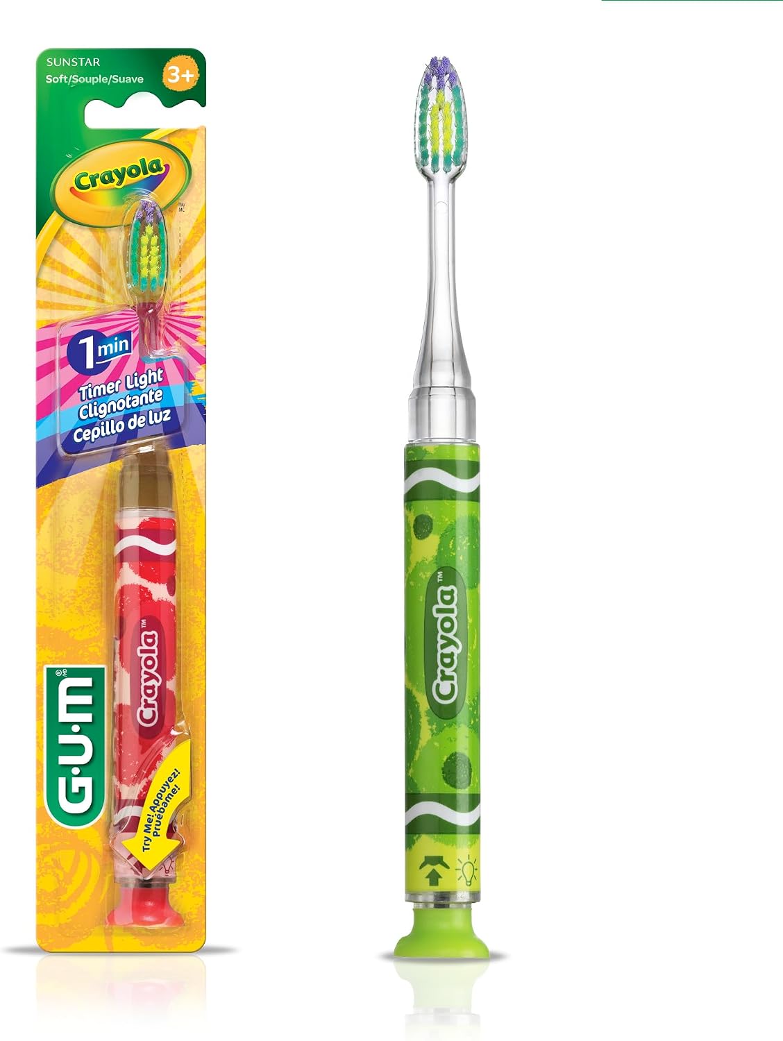 TOOTHBRUSH GUM CRAYOLA TIMER LIGHT 1