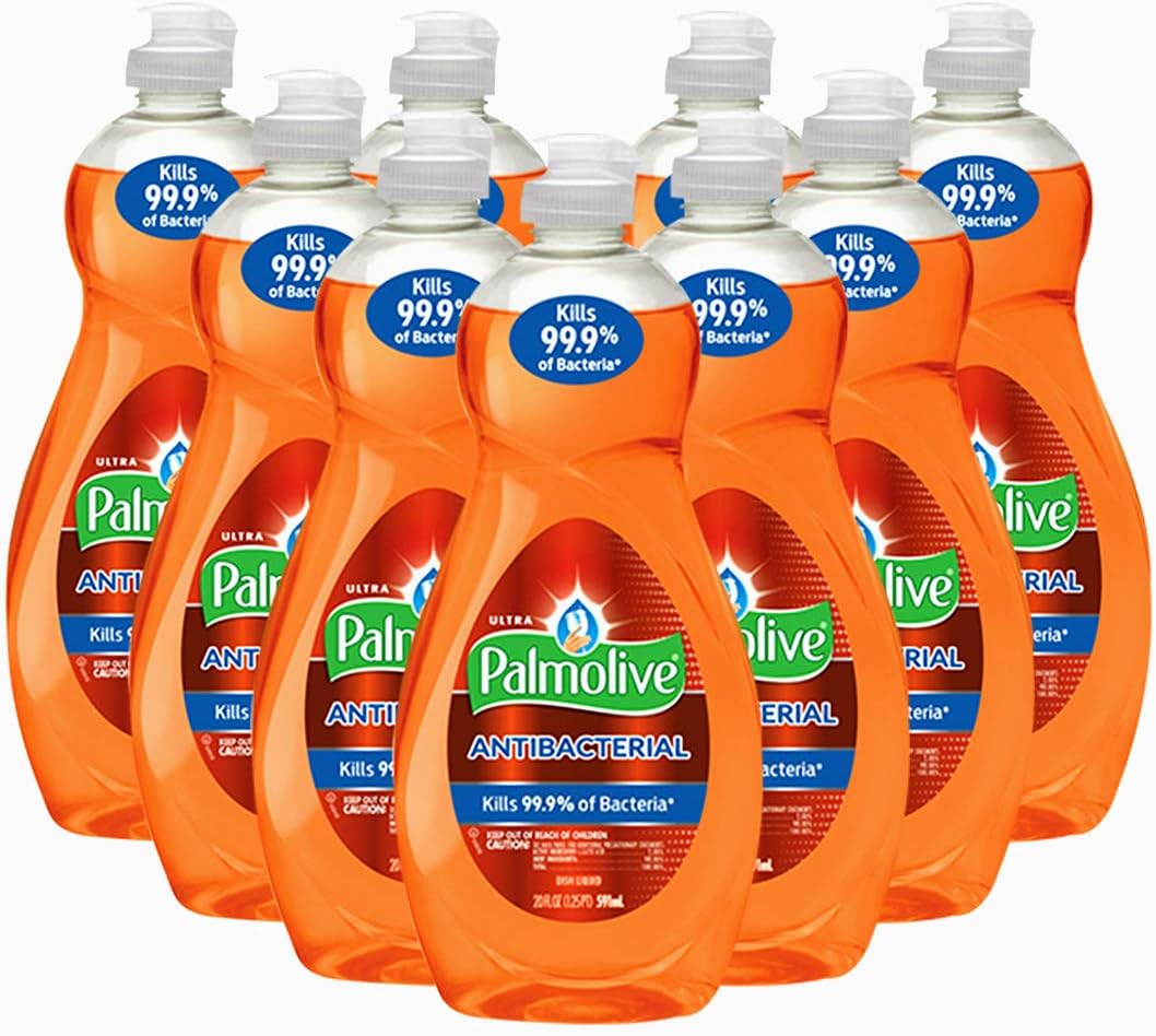 PALMOLIVE ULTRA SOAP ORANGE 591ML pack of 9
