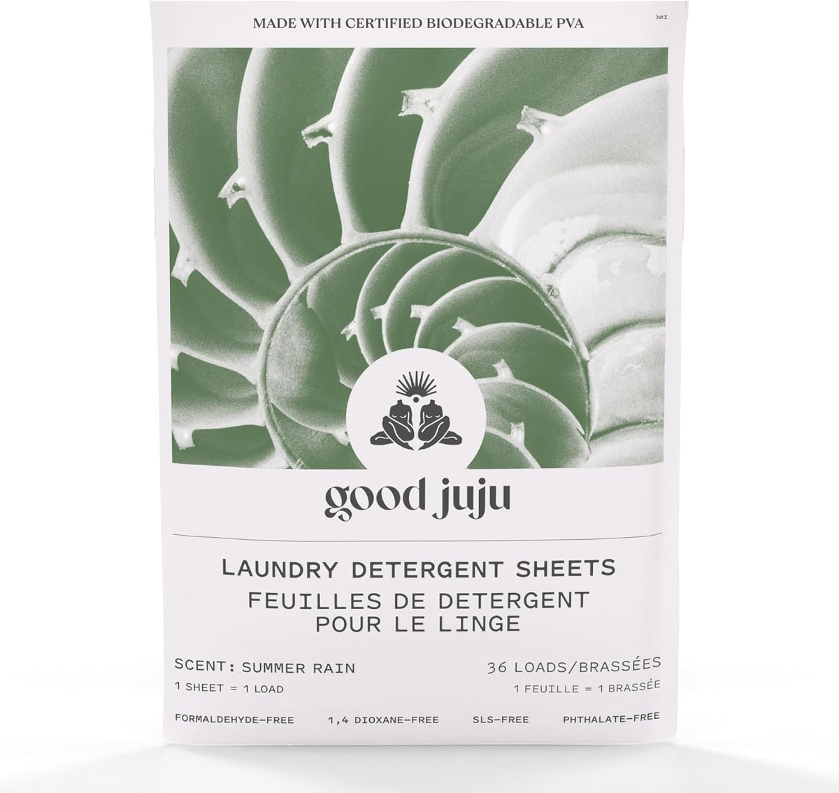 Good Juju - Laundry Sheets Summer Rain 36 Pack (Case of 10)
