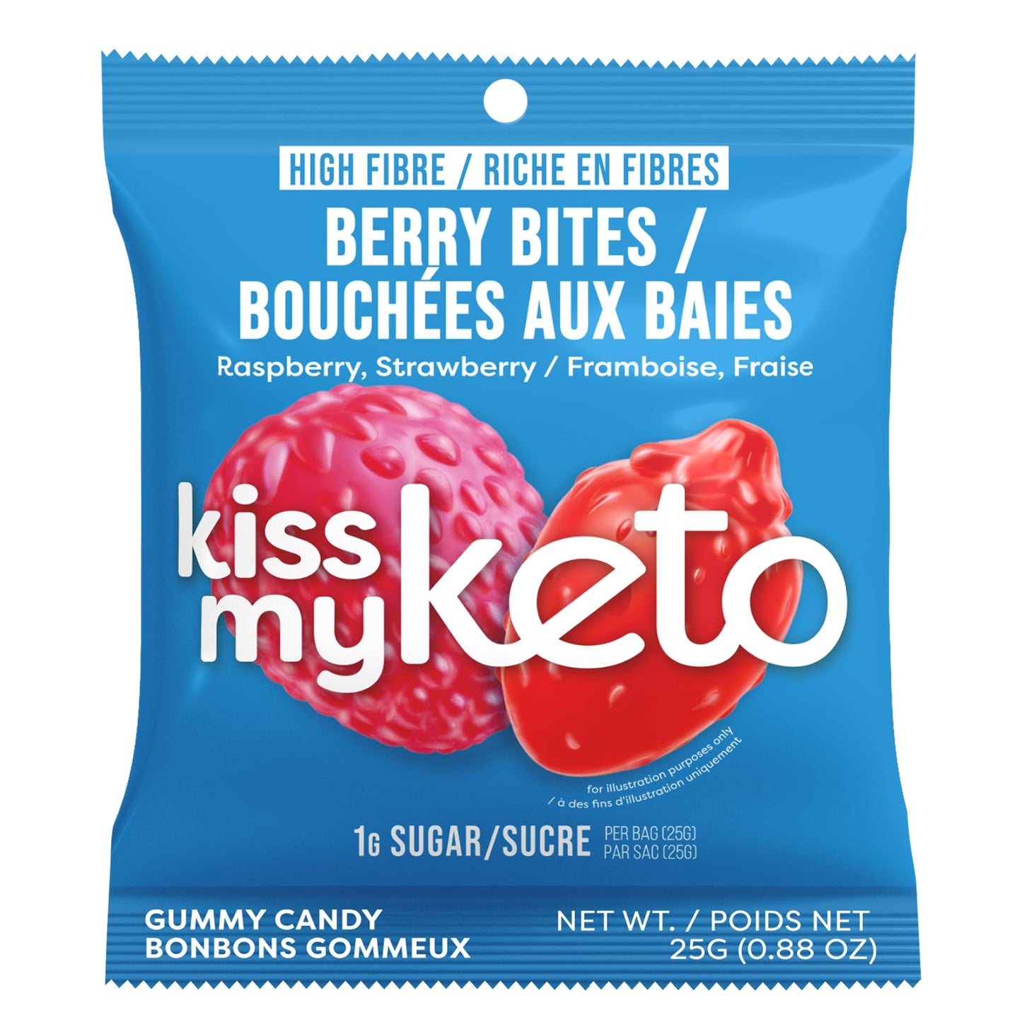 Kiss My Keto Gummies Berry Bites 25 g