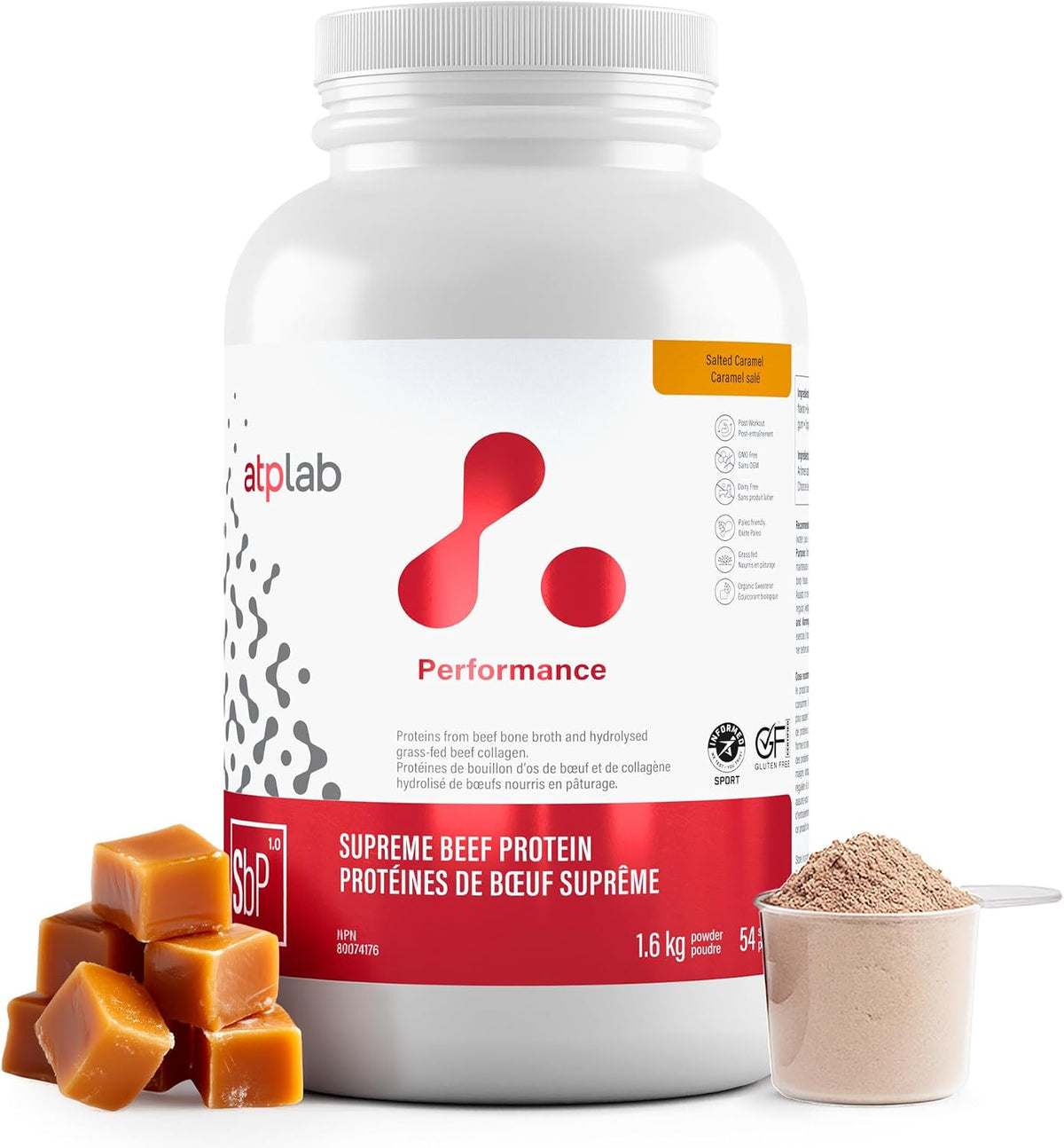 ATP - SUPREME BEEF PROTEIN - Salted Caramel - 1,6kg