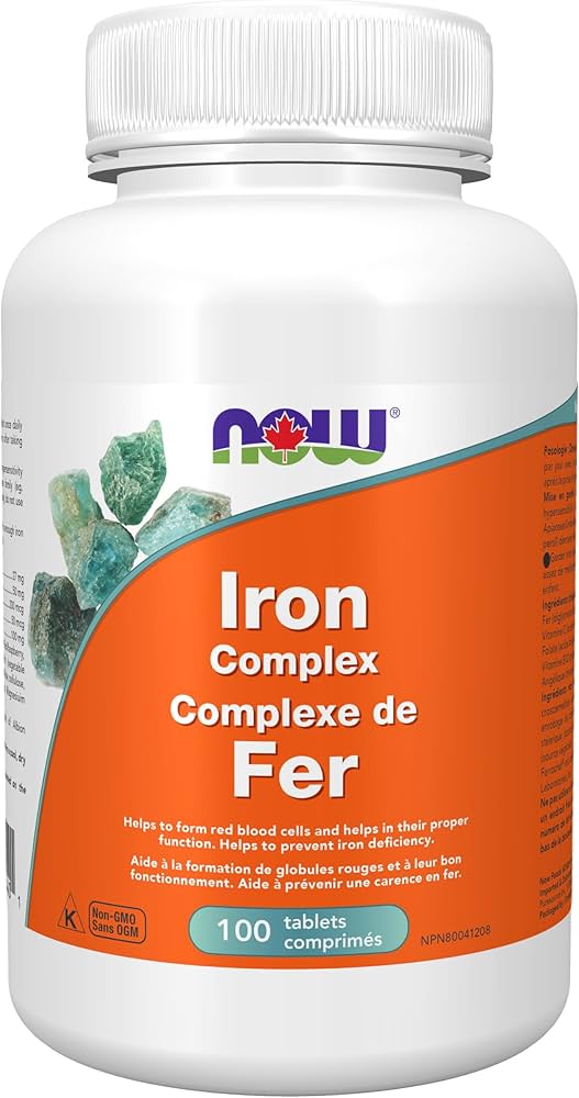 NOW Iron Complex 100tab