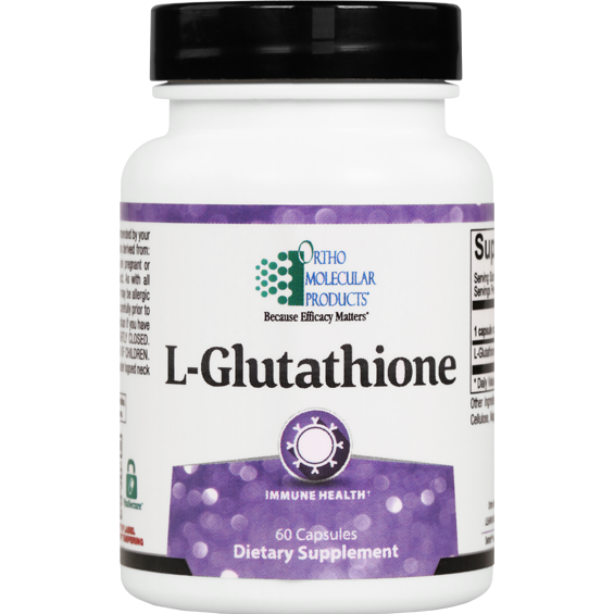 Ortho Molecular L-Glutathione 60 CT
