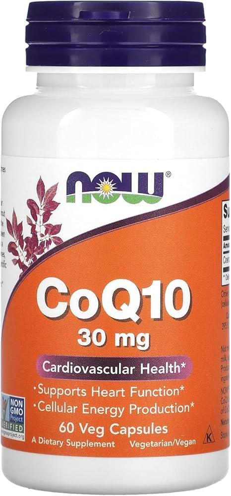 NOW CoQ10 30mg 60vcap