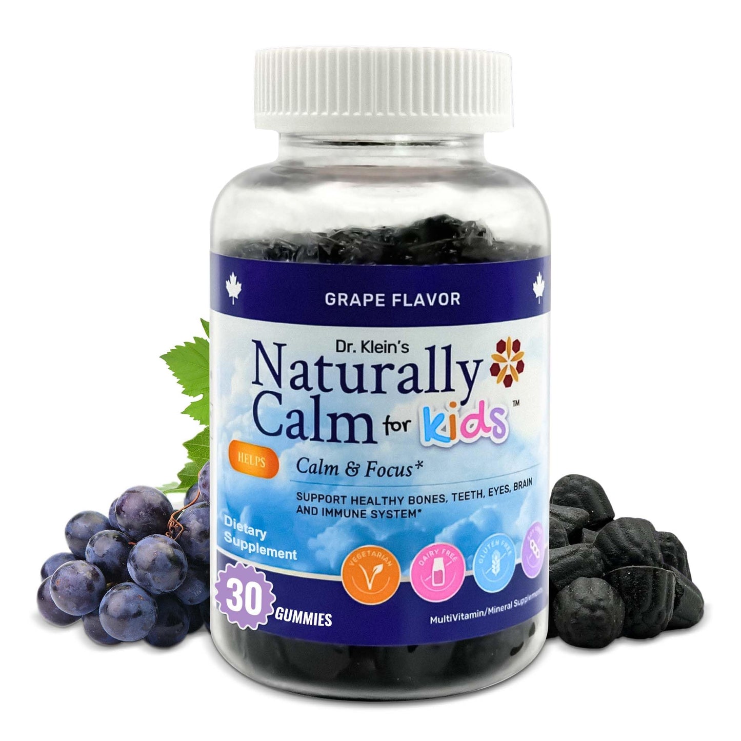 Nanton - Dr. Klein's Naturally Calm for Kids Gummies 30s