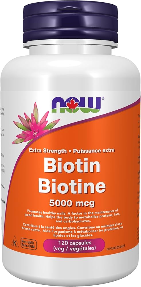 NOW Biotin 5,000mcg 120vcap