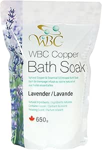 WORLDS BEST WBC BATH SOAK, LAVENDER, 650g