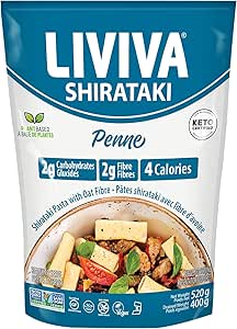LIVIVA   Organic Shirataki Penne with Oat Fiber   400g