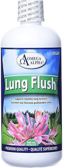 Omega Alpha Lung Flush® | Natural Flav 500 mL