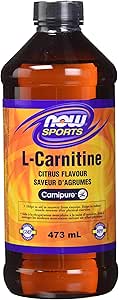 NOW L-Carnitine Liquid 2X Citrus 473mL