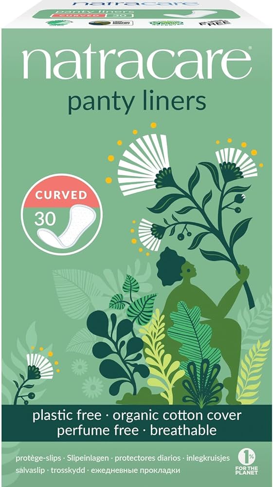 NATRACARE Curved Panty Liners 30ct