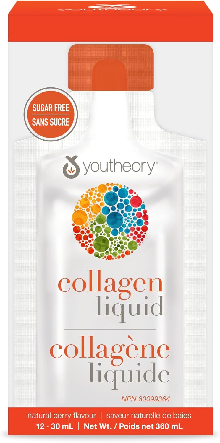 youtheory Collagen Sachets 12 x 30ml Berry