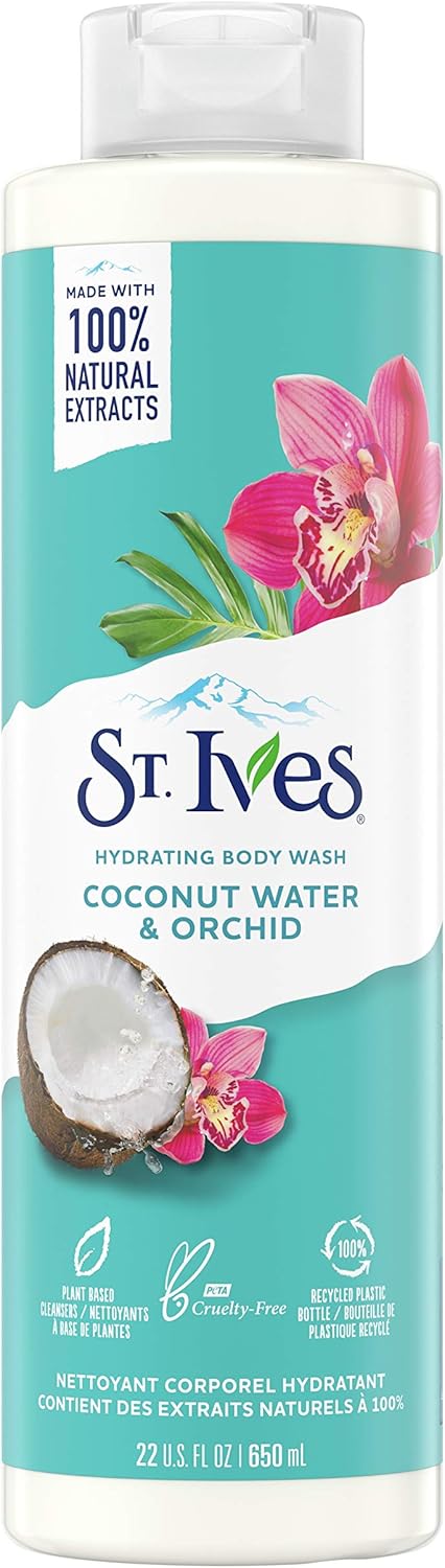 ST-IVES BODY WASH COCO WATER & ORCHID 650ML