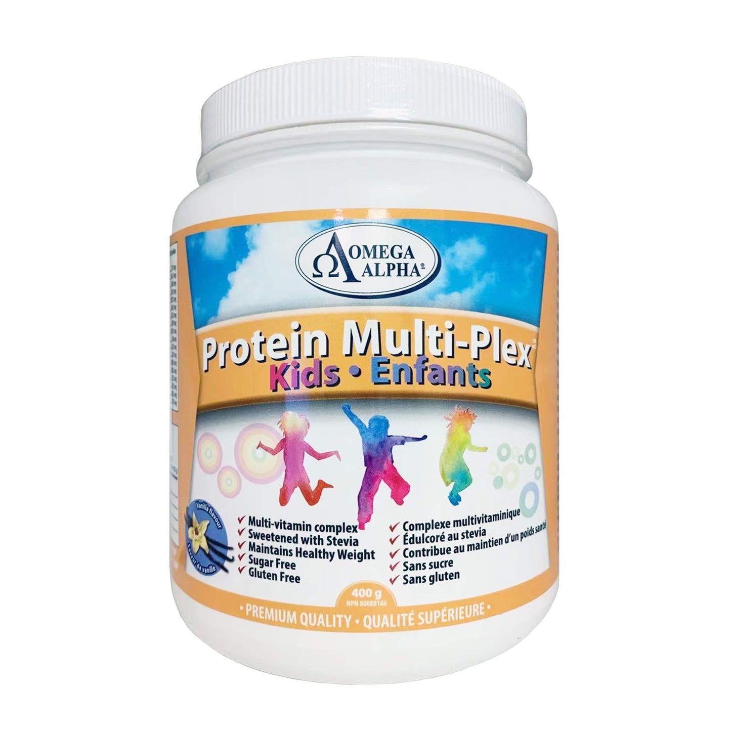 Omega Alpha Protein Multi-Plex™ | Kids | Vanilla 400 g