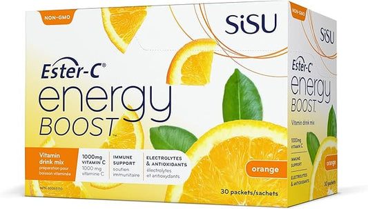 SISU Energy Boost™ with Ester-C® (orange) 30 sachets