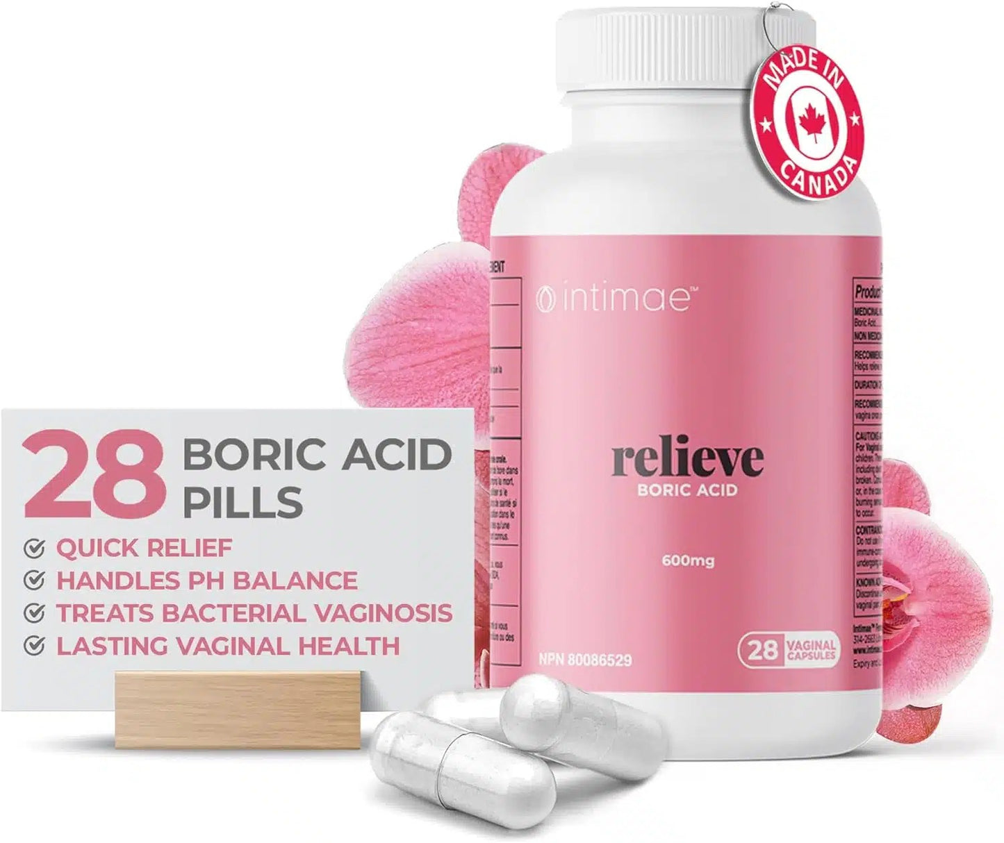 INTIMAE FEMININE   Relieve, 28's