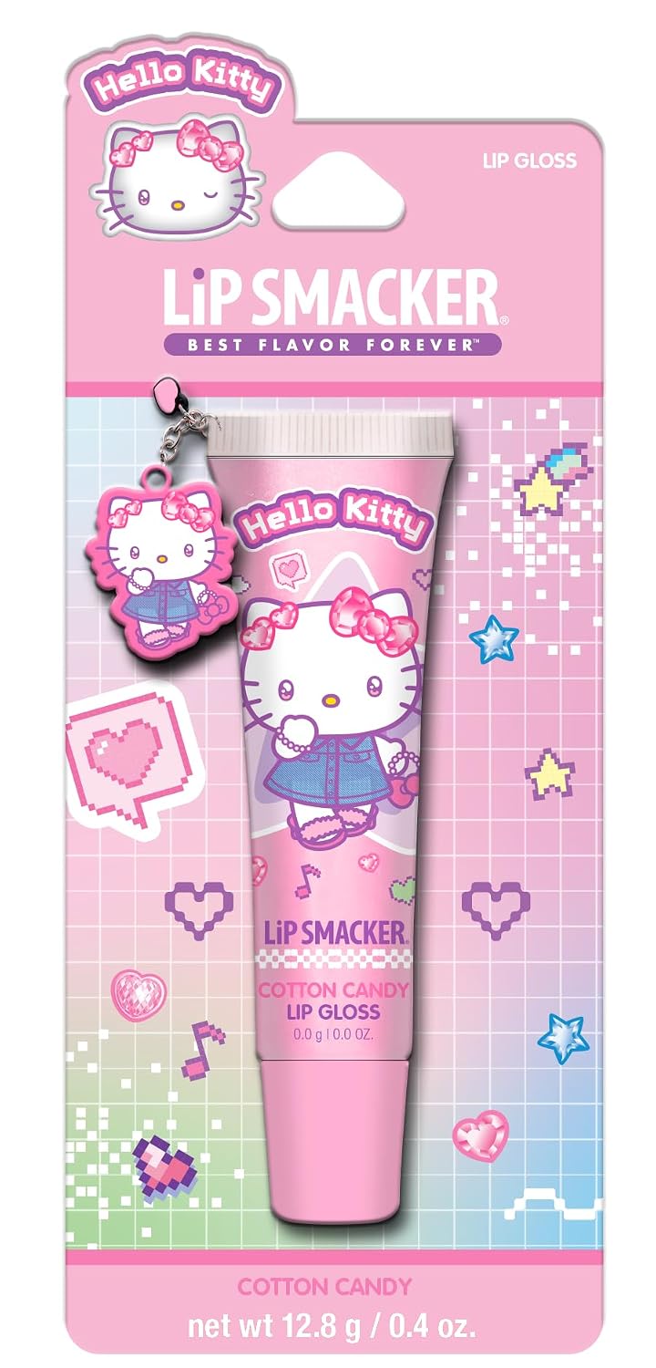 LIP SMACKER HELLO KITTY LIP GLOSS COTTON CANDY pack of 2