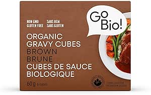 GoBIO! Organics Organic Brown Gravy Cubes 15 x 60g