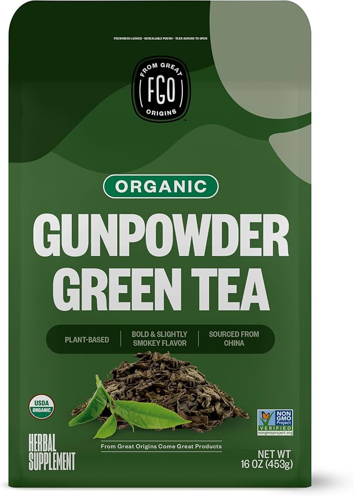 TOUCH ORGANIC Org Gunpowder Green 50g