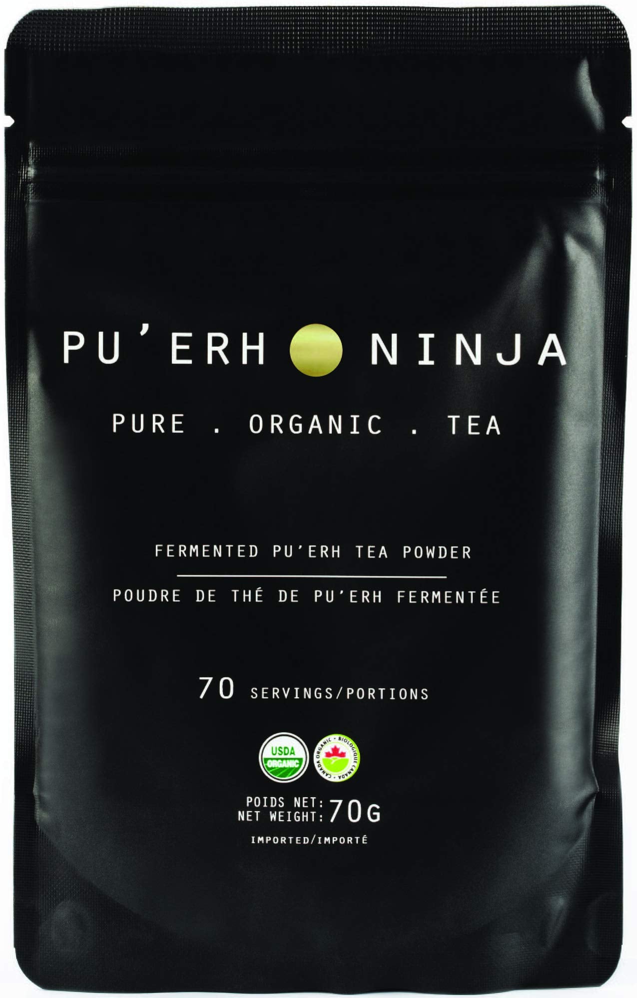 Matcha Ninja - Matcha Ninja 100% Organic Pu'Erh 70 g