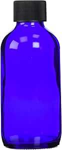 ACC - Cobalt Blue Boston Round Bottle 4oz 24-400 6CT