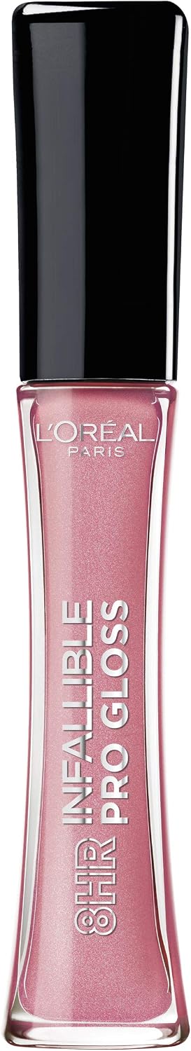 L'OREAL LIP GLOSS INFALLIBLE PINK OPAL pack of 2