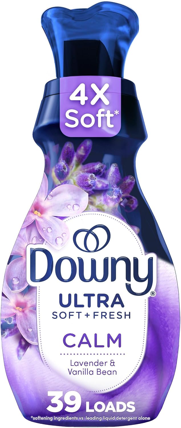 DOWNY CALM FABRIC ENHANCE LAVEND&VANILLA BEAN0.78L LIQUID pack of 4