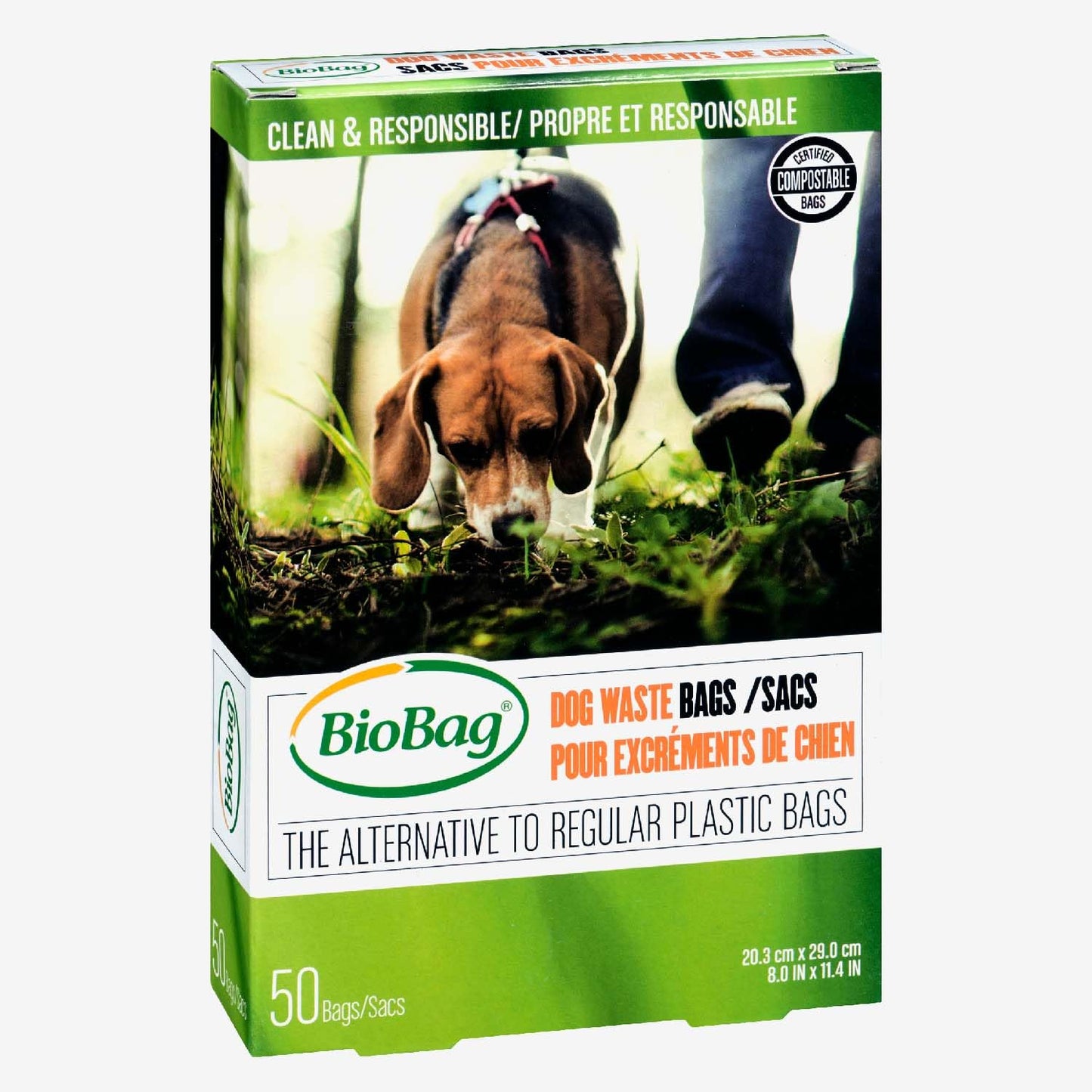 BIOBAG Dog Waste Bags 50ct