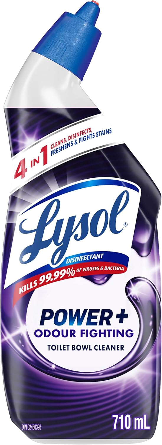LYSOL CLN TOILET BOWL PWR+ODOUR FIGHT FR SC 710ML pack of 9