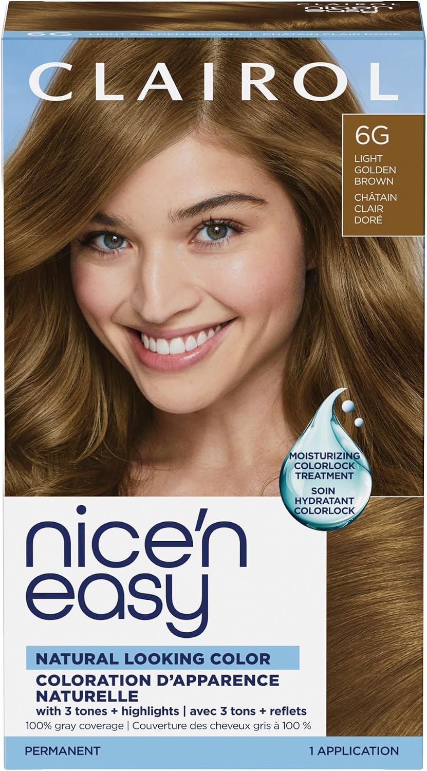 NICE'N EASY NATURAL #6G GOLDEN BROWN LIGHT