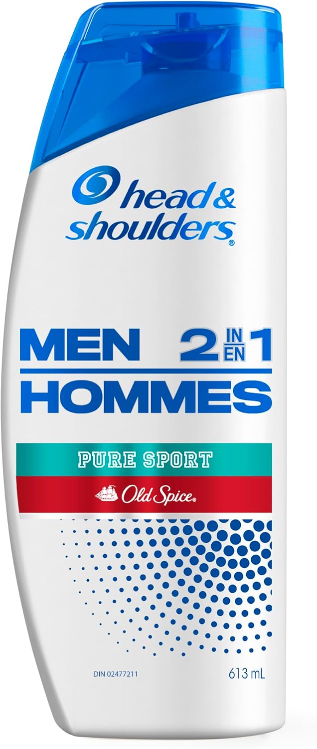 HEAD&SHOULDERS OLD SPICE SHP 2IN1 PURE SPORT 613ML SHAMPOO MED.