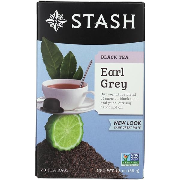 STASH TEA Premium Black Tea Blends STASH TEA Premium Black Tea Blends Earl Grey Tea 20bg