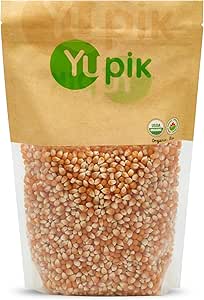 YUPIK Organic Popcorn 1 kg / 2.2lbs