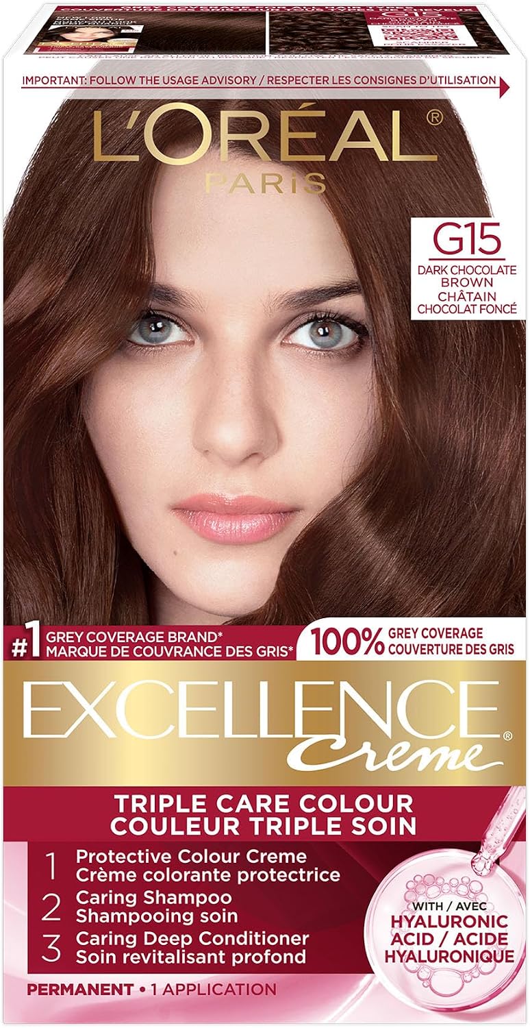 EXCELLENCE PRO-KERATIN DARK CHOC BROWN #G15