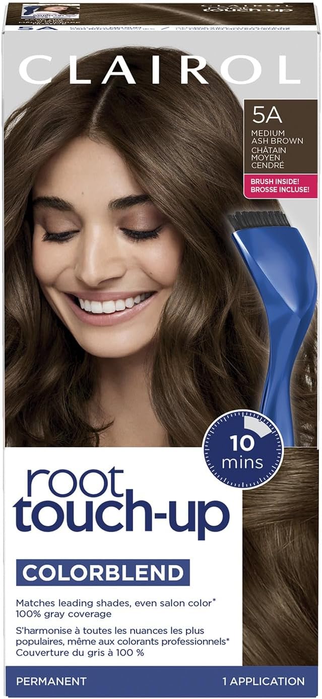 CLAIROL ROOT TOUCH UP MD ASH BROWN pack of 2